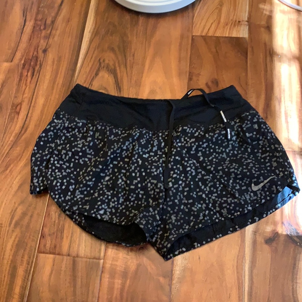 Women’s Nike black running shorts